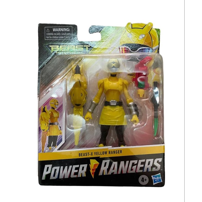 Power Rangers Beast Morphers Beast-X Yellow Ranger | Shopee Malaysia