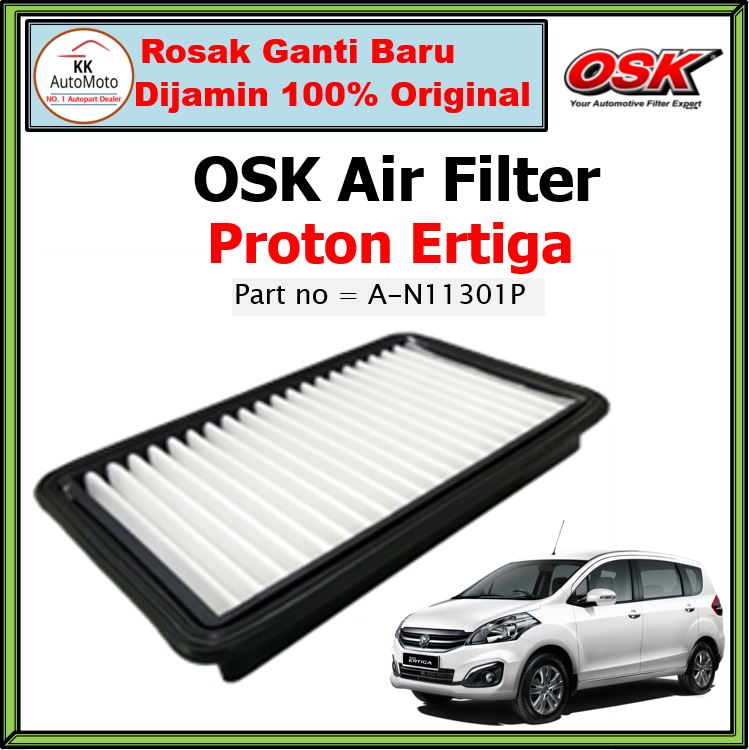 Proton Ertiga OSK Air Filter ( AN11301P ) Shopee Malaysia