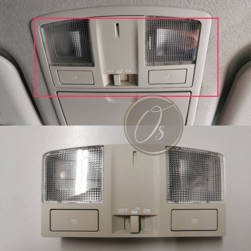 Mazda 3 BL SUNGLASS HOLDER ROOF LAMP COVER Car Interior Rear Reading LIGHT COVER GENUINE PARTS