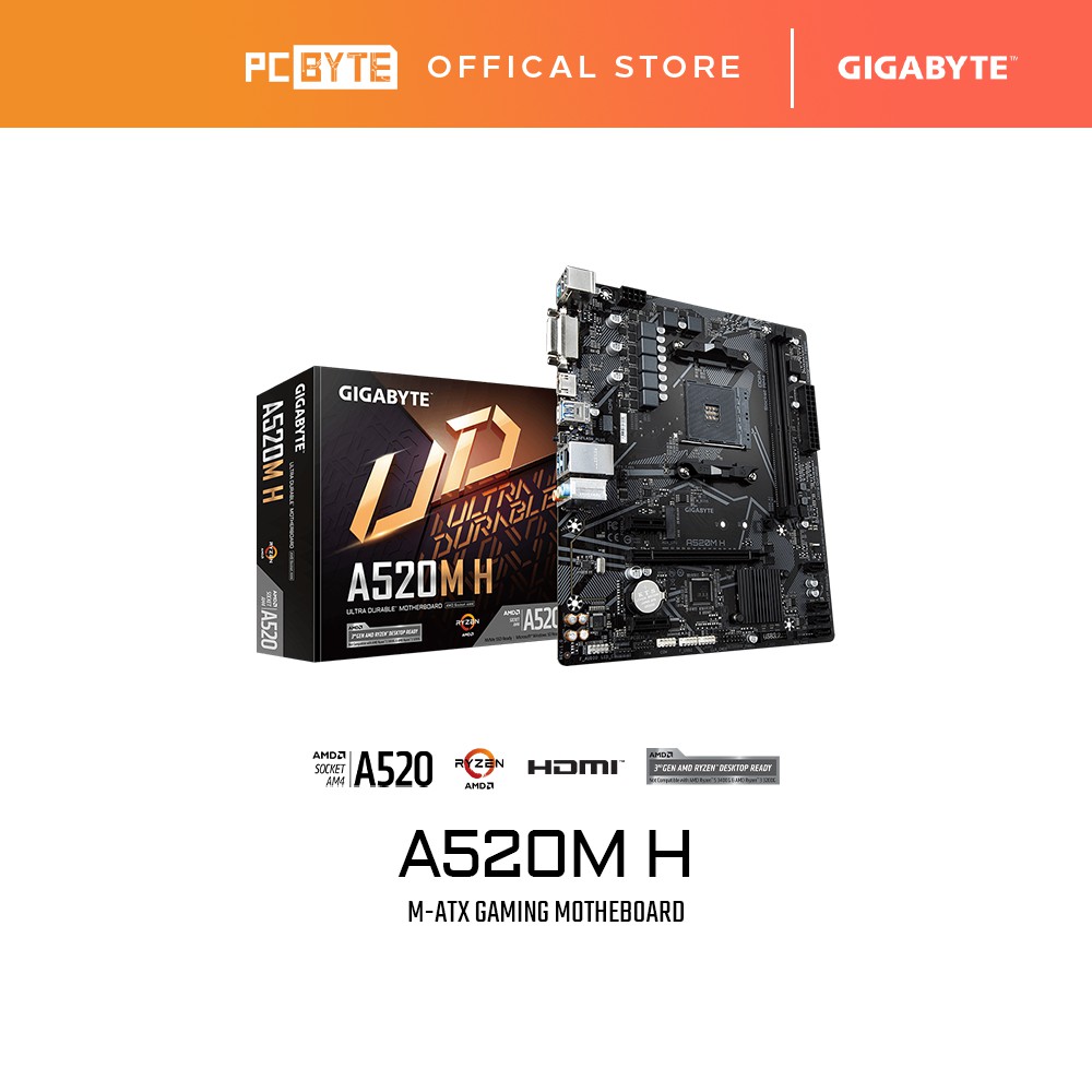 Gigabyte discount a520 h