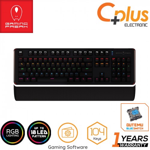 Gaming Freak GF-MXRGB9 RGB Mechanical Gaming Keyboard (Outemu Blue ...