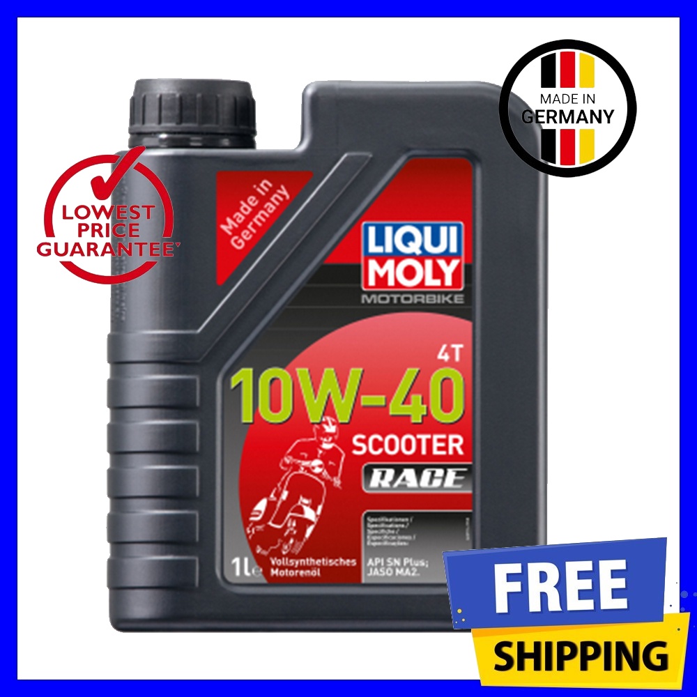 LIQUI MOLY MOTORBIKE 4T 5W40, 10W40, 15W50 (15W-50) Fully Synthetic ...