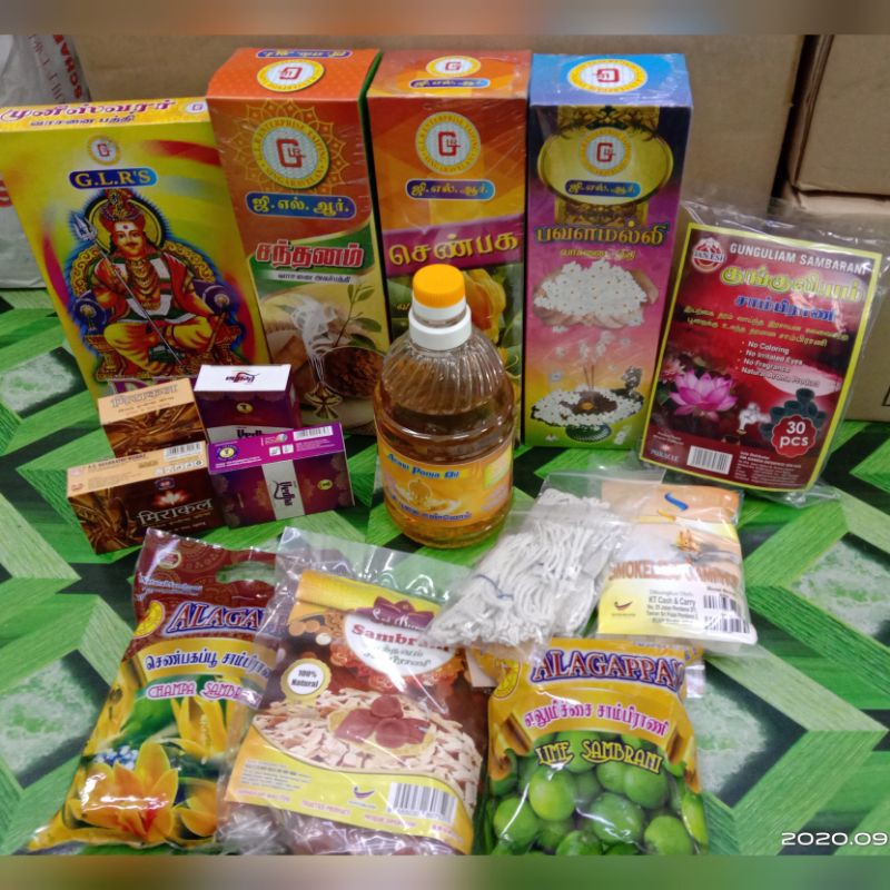 indian prayer items combo pack | Shopee Malaysia