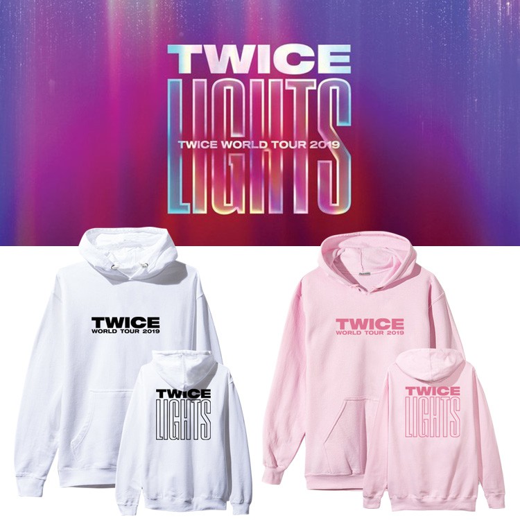 TWICE TWICELIGHTS Concert Women Unisex K Pop Korea Fashion Hoodie