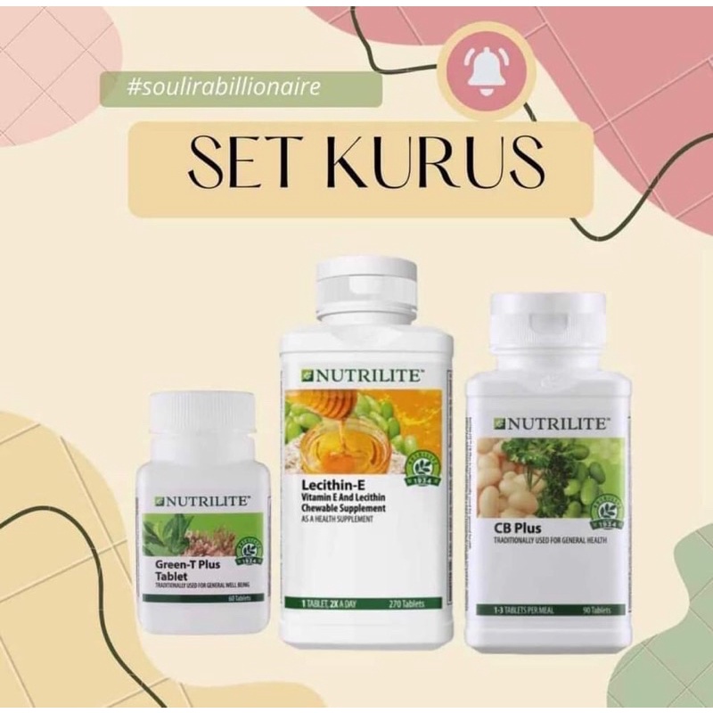 Set kurus viral Amway Shopee Malaysia
