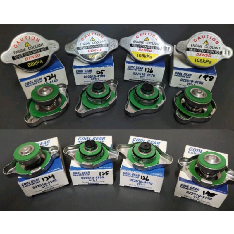 Oem DENSO Radiator Cap Silicone R124 R125 R126 R148 Perodua/Proton
