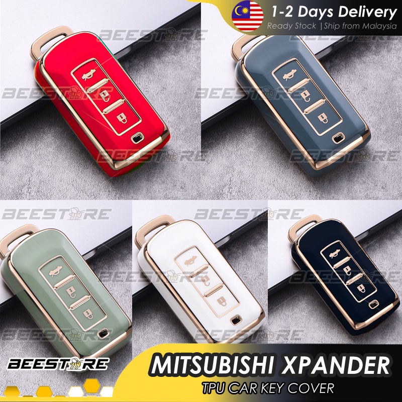 [NEW] Mitsubishi TPU Car Key Cover Rainbow Chrome Xpander Triton ...
