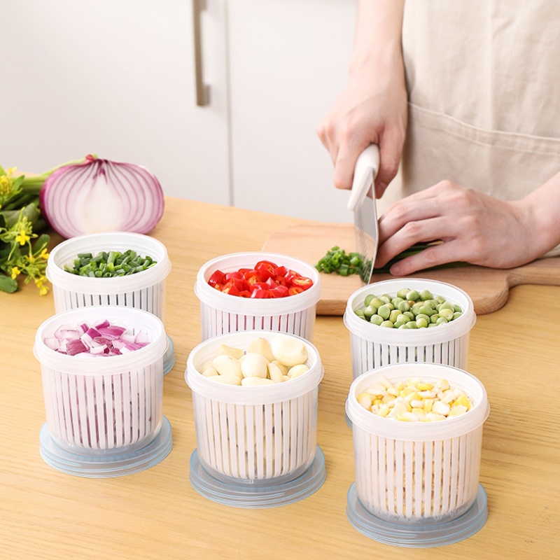 Portable Double-layer Stackable Fresh-keeping Box Refrigerator Food ...