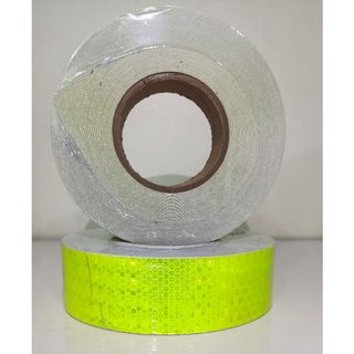 SAFETY REFLECTIVE SHINNING STAR FILM WARNING TAPE STICKERS (50MM X