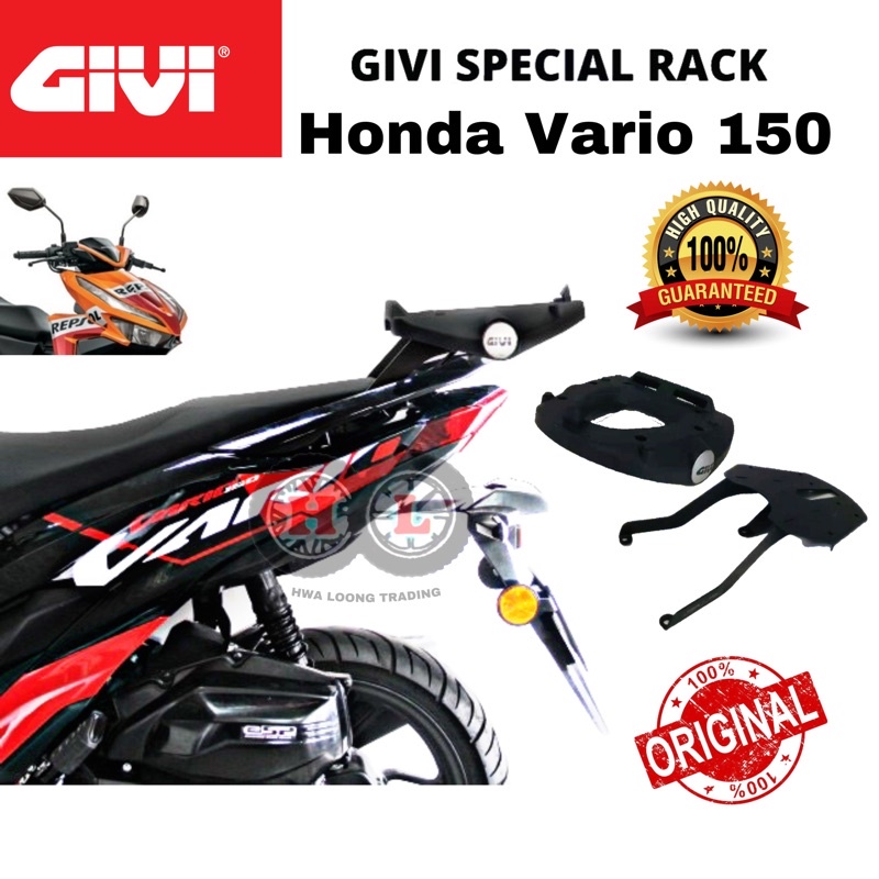 GIVI SPECIAL ADVANCE RACK HONDA VARIO 125 / 150 - Givi Rack J Vario 125 ...