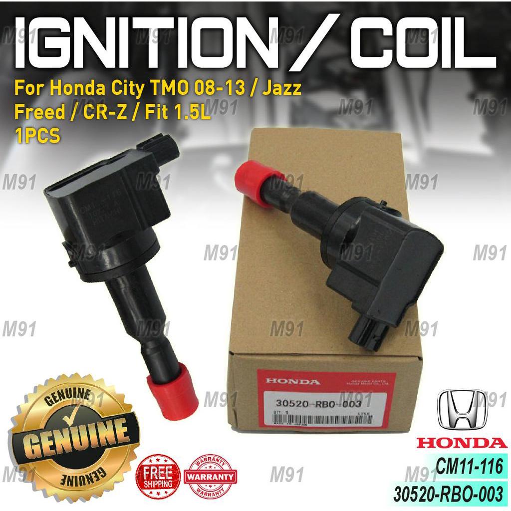 Original Honda Ignition Plug Coil CM11-116 30520-RB0-003 City TMO