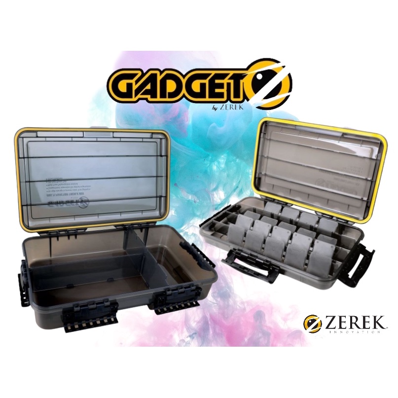 Zerek GadgetZ Multi Function Air Tight Fishing Lure Case Tackle Box