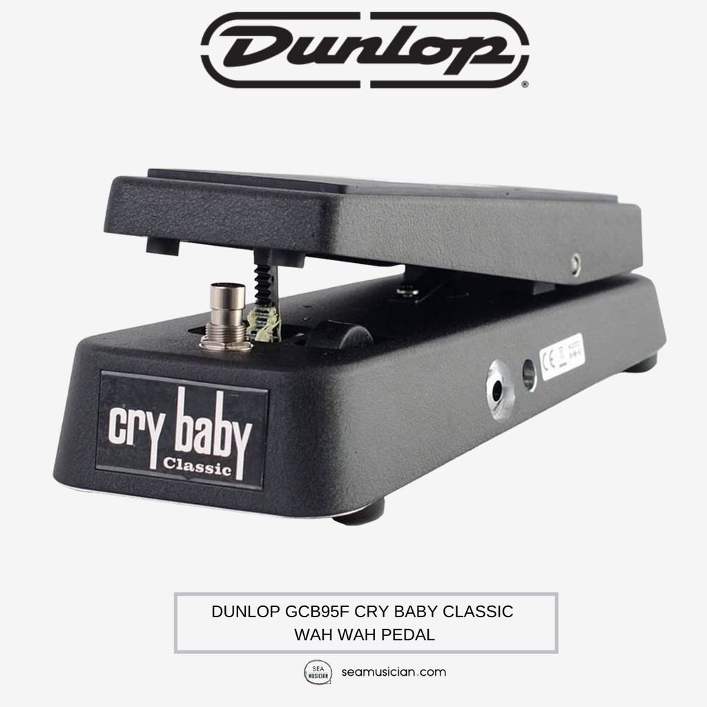 DUNLOP GCB95F CRY BABY CLASSIC WAH WAH PEDAL (GUITAR PEDALS/ FILTERS