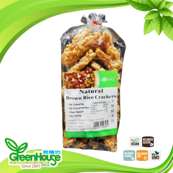 (6.6)EA-BROWN RICE CRACKER-170GM | Shopee Malaysia