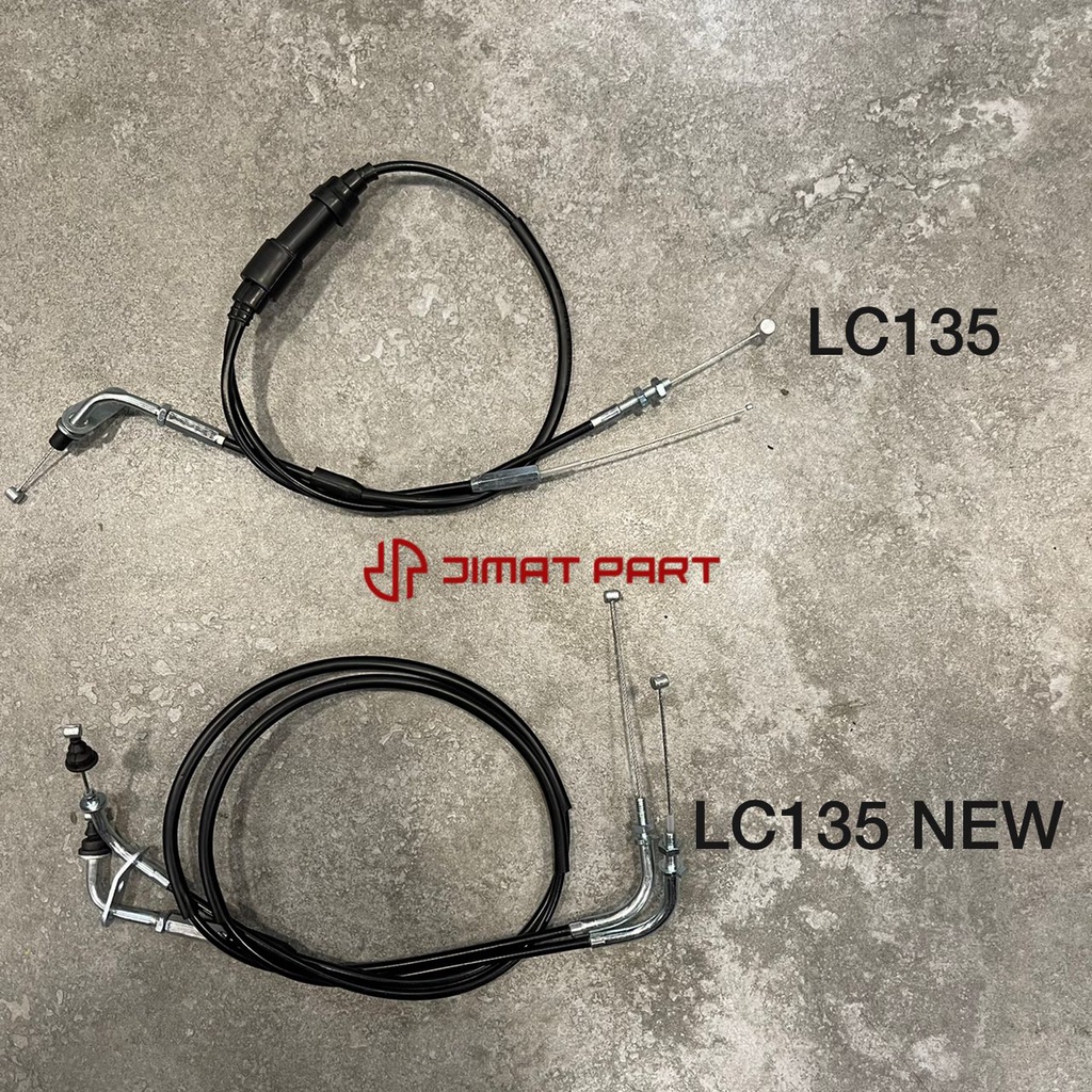YAMAHA THROTTLE CABLE MINYAK CABLE LC135 V1 V2V6 LC135 NEW OIL CABLE