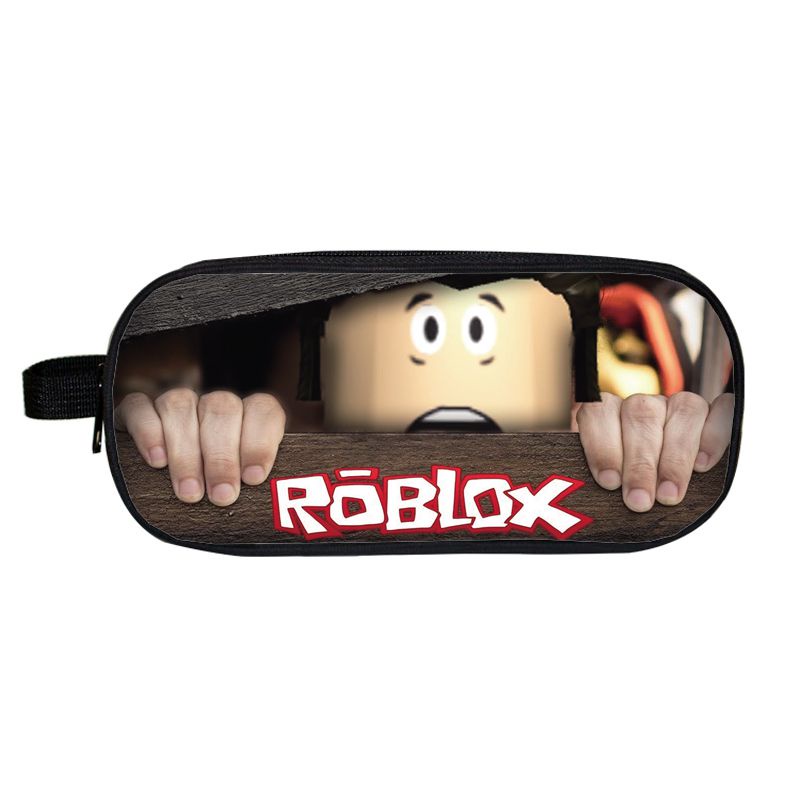 Roblox 3D Boy Girl Cartoon Pencil Case Bag School Student Pen Bag Make ...