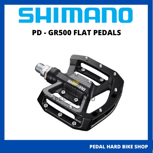 SHIMANO PD-GR500 FLAT PEDAL | Shopee Malaysia
