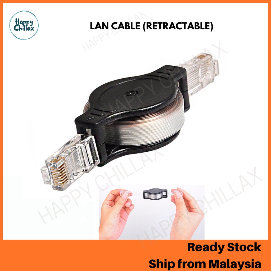 Lan Cable Retractable RJ45 Internet
