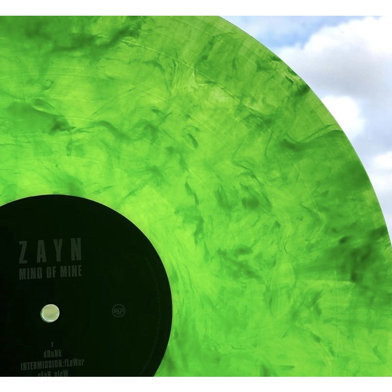 Zayn mind of mine purchases vinyl (green vinyl) SEALED