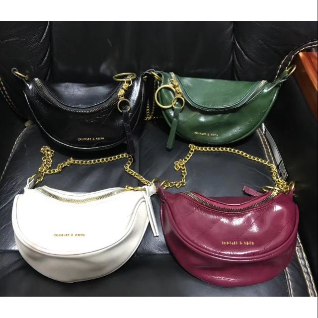 Charles and keith chest bag hot sale