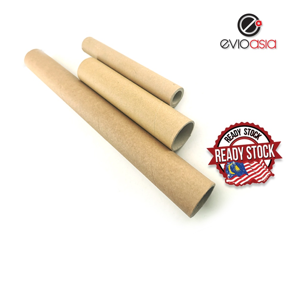 Unicomall Hard Brown Cardboard Paper Core Tube Roll Packing [Recycle ...