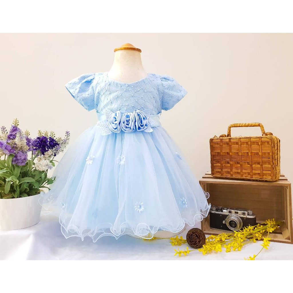 Dress Baby Girl Baju Baby Girl Newborn Gaun Princess Shopee Malaysia