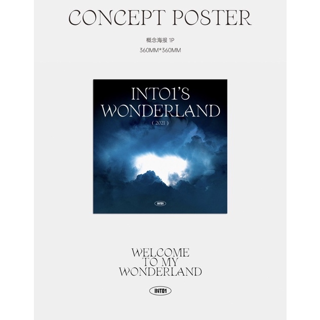 IDOL STORE SHOPPING-限时代购】 《INTO1'S WONDERLAND 2021》实体专辑| Shopee Malaysia