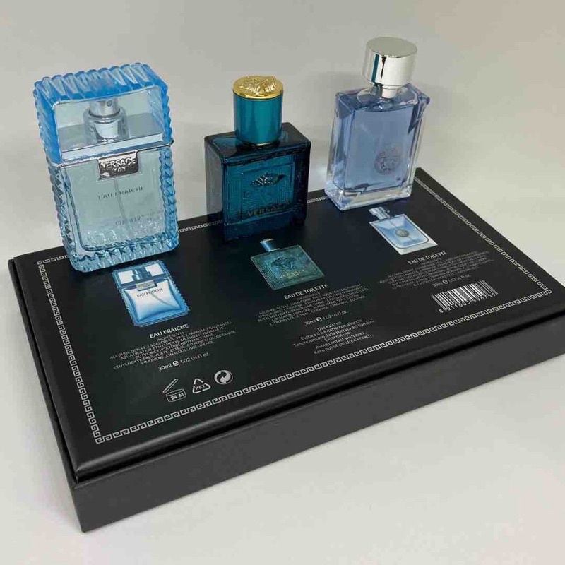 New gift set versace Miniature / pocket Perfume Gift Set for Men (30 ml each)Minyak wangi untuk