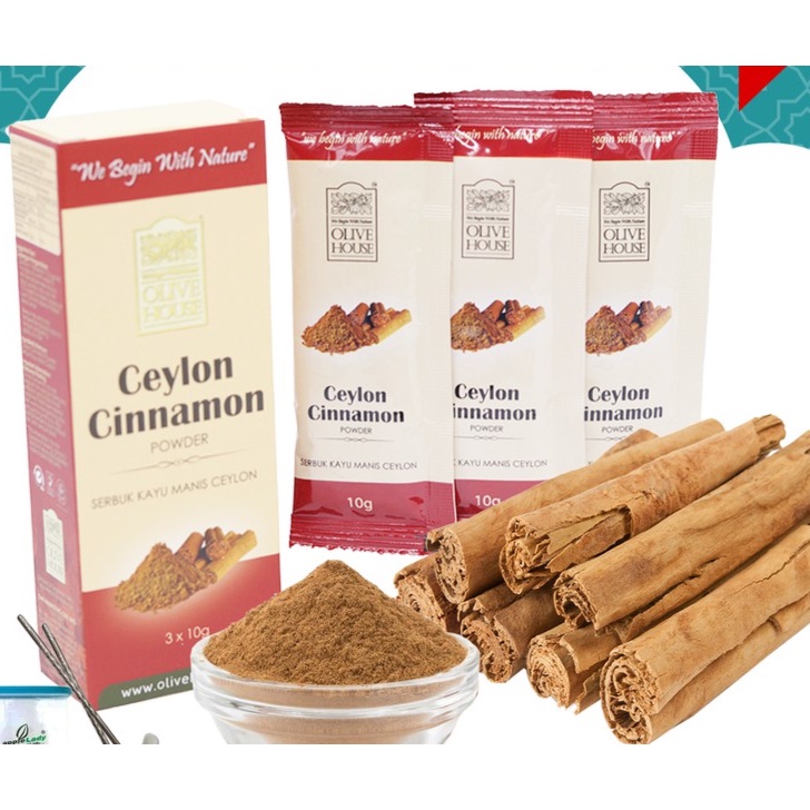 Serbuk Kayu Manis Ceylon Cinnamon Olive House Ceylon Cinnamon Powder