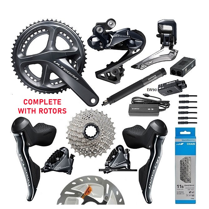 Shimano ultegra di2 2024 hydraulic disc groupset