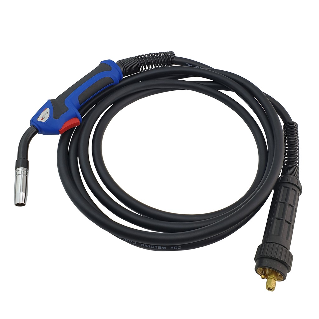 MB15 4M OR 5M Lead Length Mig Tool Welding Gun Mig Welder Torch Stinger ...