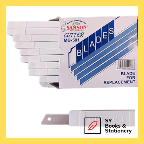 *Original* SAMSON Cutter Blade MB-301 / MB-501 / Refill For Big Small ...