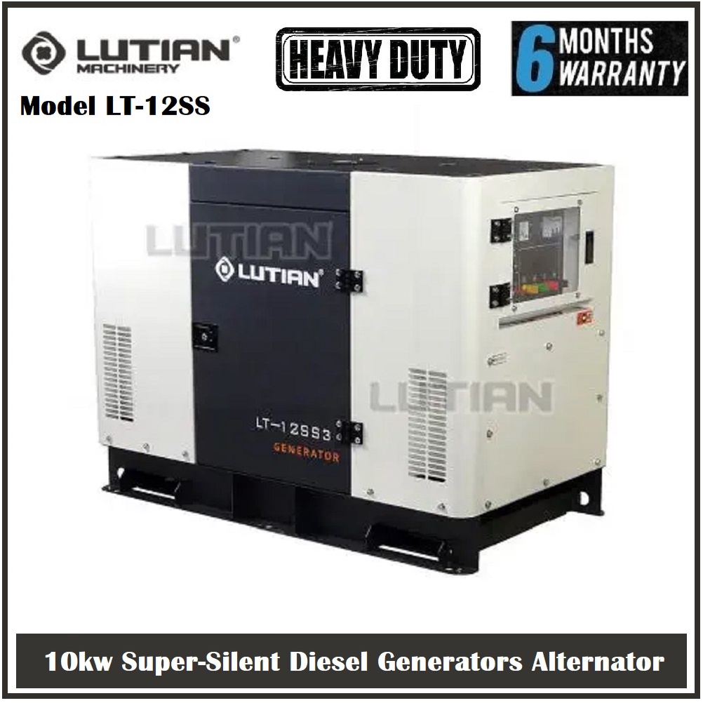 LUTIAN 10kw SuperSilent Type Diesel Generators Alternator LT12SS