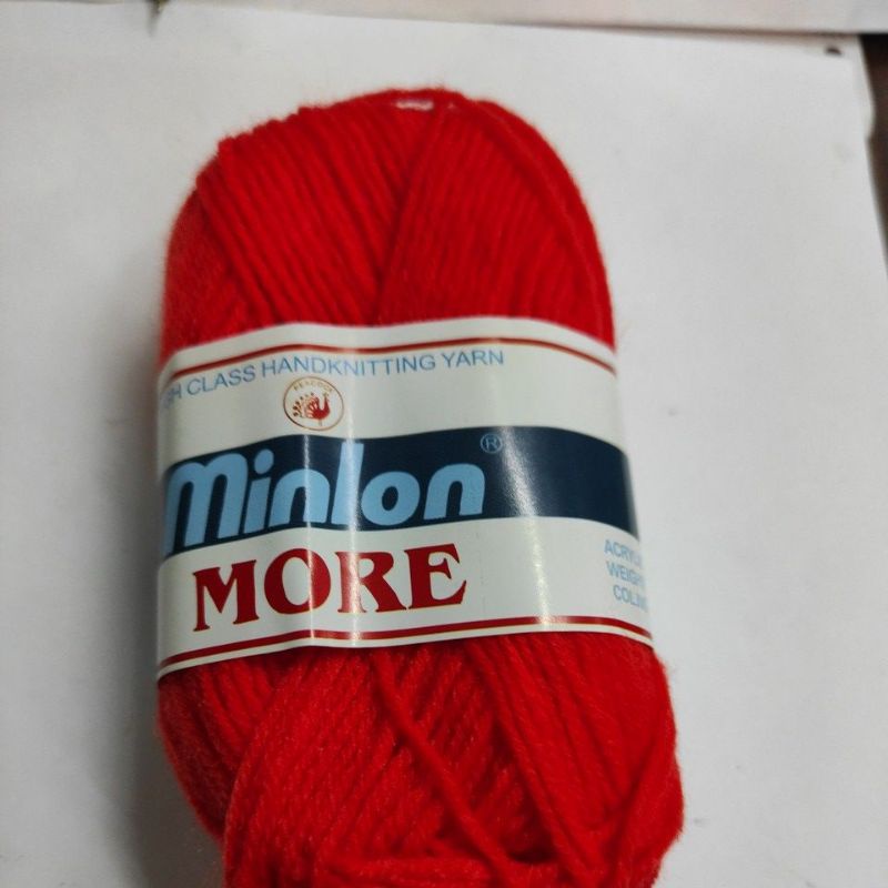 Minlon More Benang Kait Knitting Yarn 24+-g (1pc) | Shopee Malaysia
