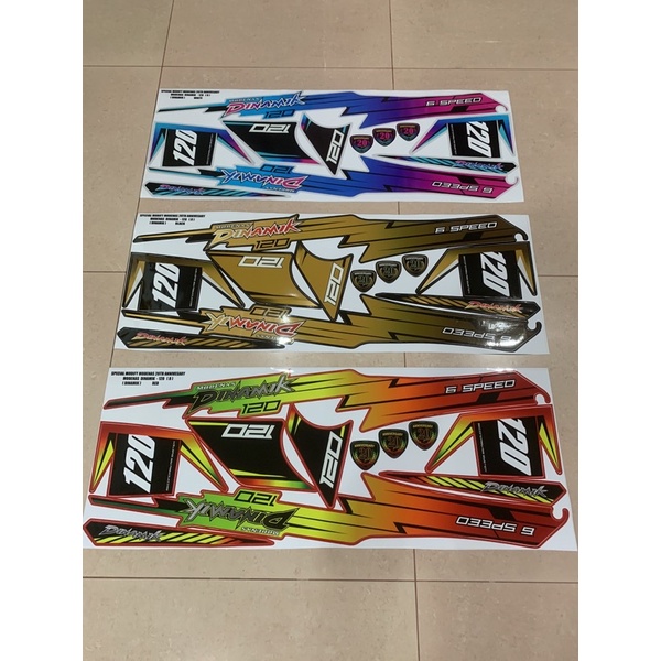 modenas dinamik 120 body sticker 20th anniversary (9) | Shopee Malaysia