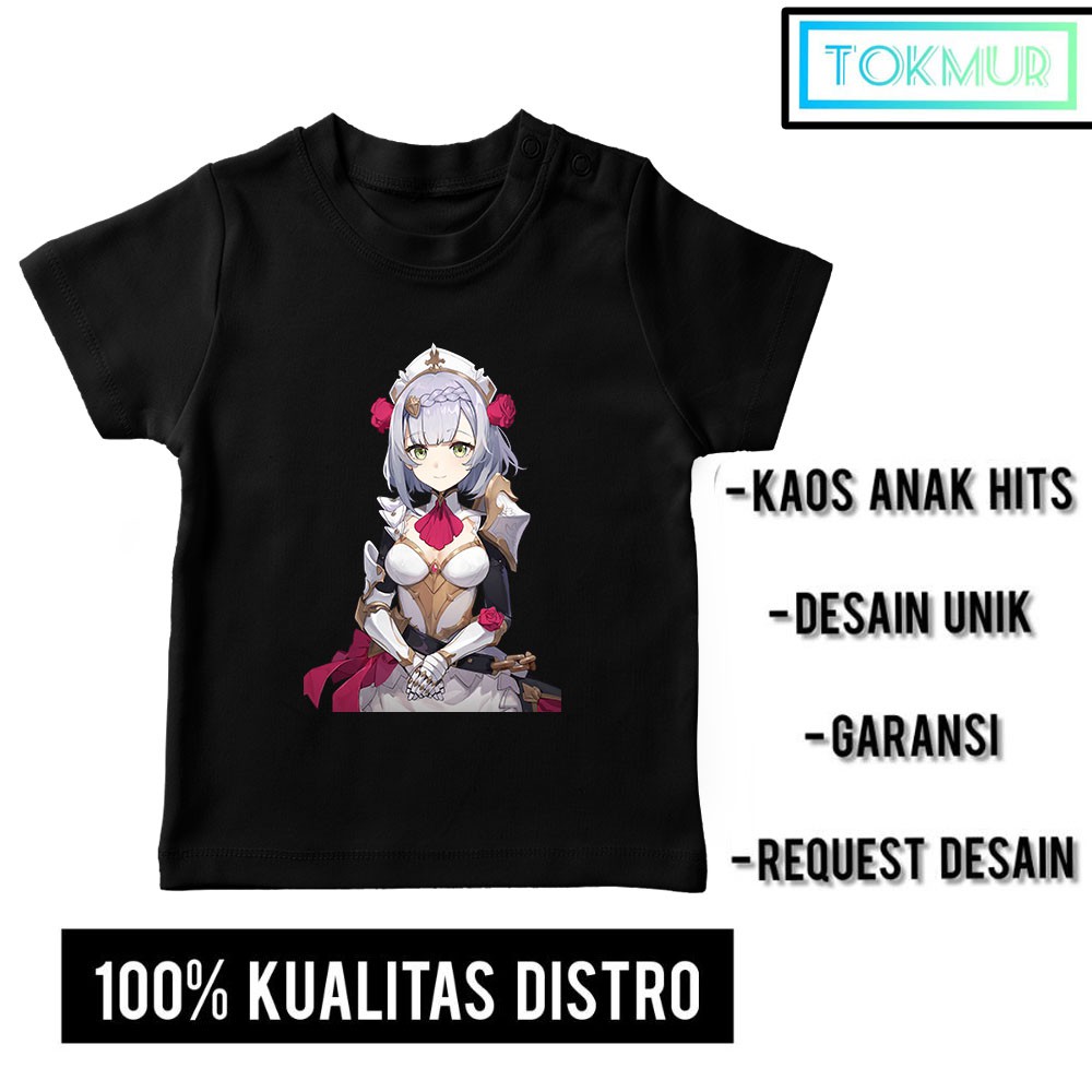 hitam-genshin-impact-noelle-tp-character-boys-t-shirt-black-screen