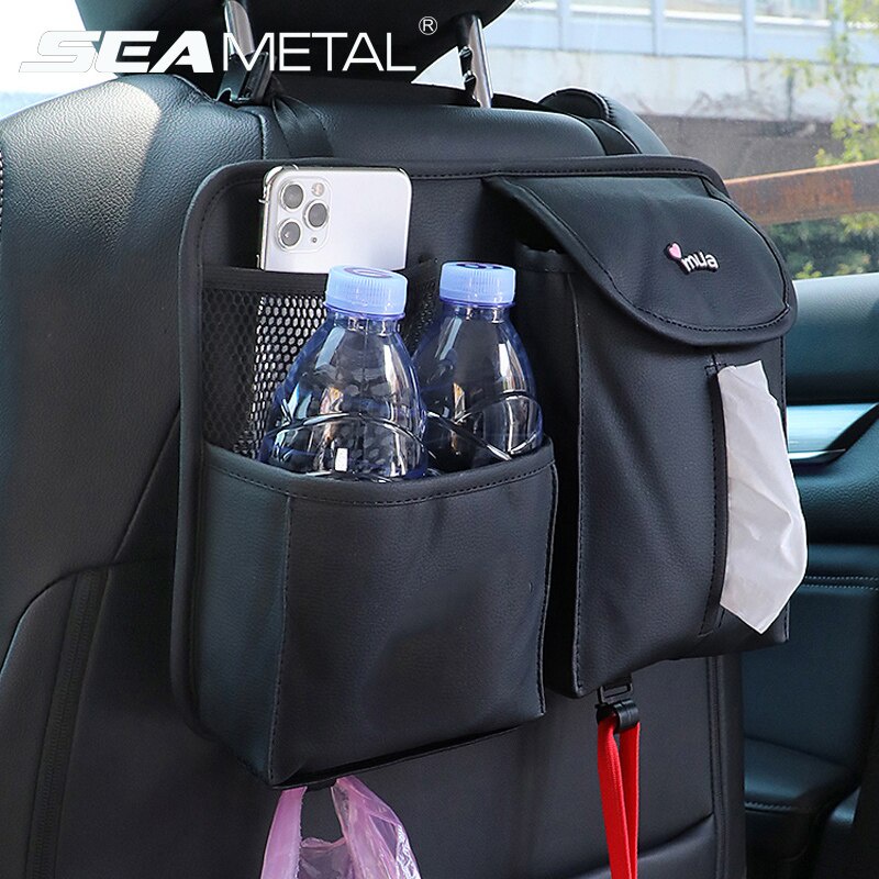 Car Seat Back Organizer Multi Pocket Storage Box Bag Car Organizer