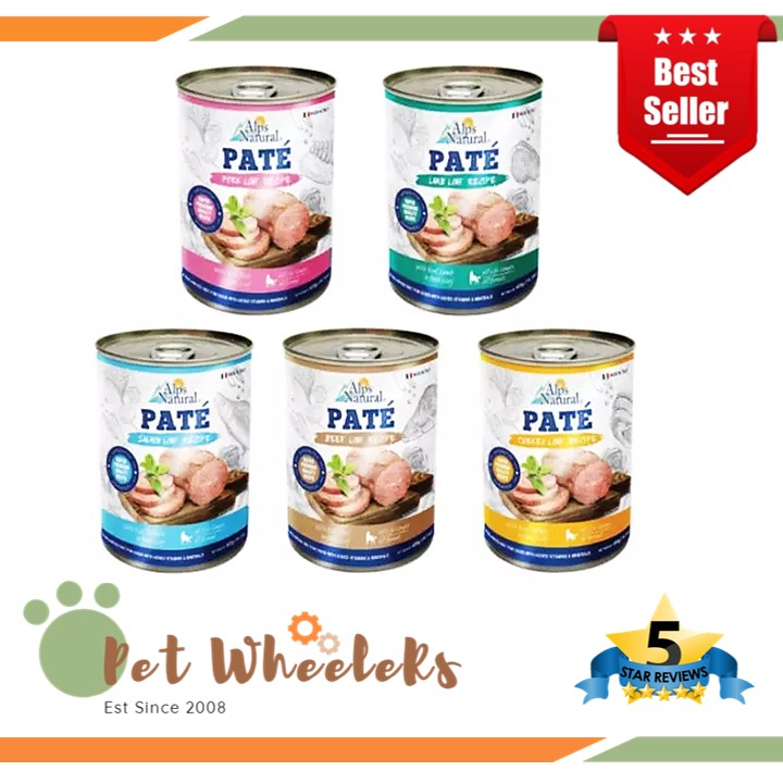 ALPS NATURAL Pate Dog Canned Food (400G) | Shopee Malaysia