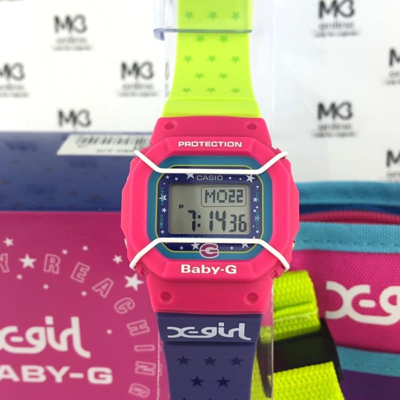 Casio Baby-G 20th Anniversary x X-GIRL Limited Edition BGD-500XG-4