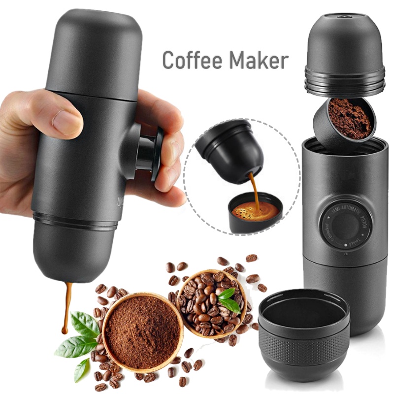 Minipresso GR Ground Coffee Powder Manually Coffee Maker Portable