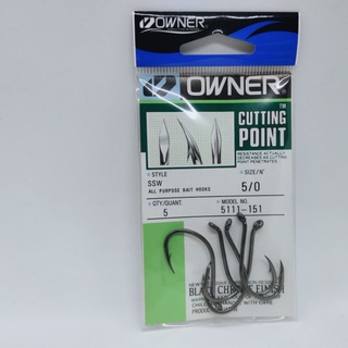 OWNER SSW 5111 CUTTING POINT Owner 5111 cutting point hook mata kail owner  fishing hook