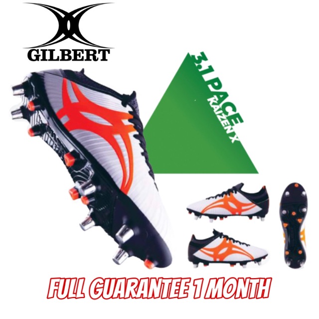 Gilbert Rugby Kaizen X 3 1 Pace Rugby Boot Kasut Ragbi Shopee Malaysia