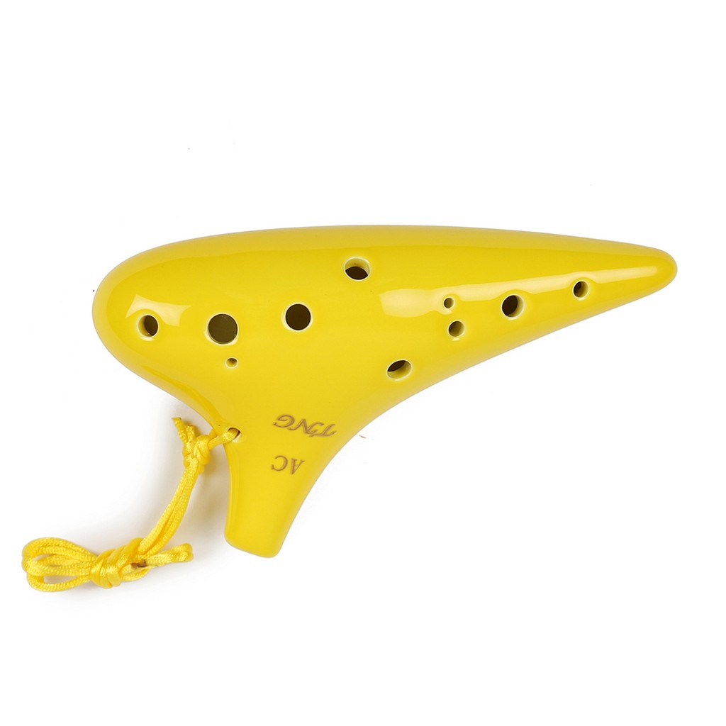 TNG Ocarina Musical instrument [ Single / AC / 12 holes / Alto / C tune ...
