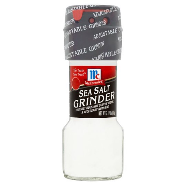 McCormick Sea Salt Grinder 60g Shopee Malaysia