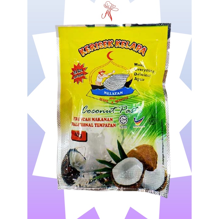 Kerisik Kelapa Nelayan 40g Coconut Paste Shopee Malaysia