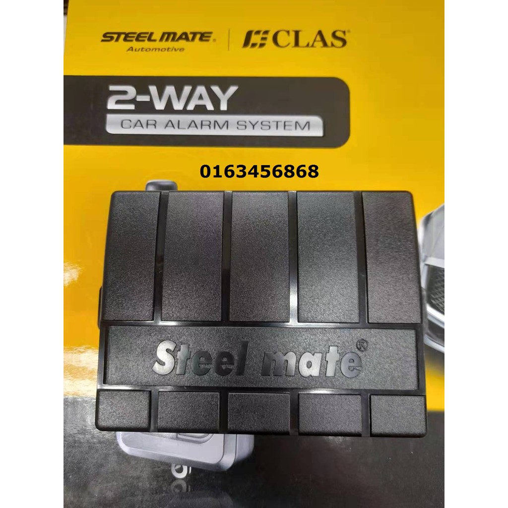 Steelmate 2 way car deals alarm system