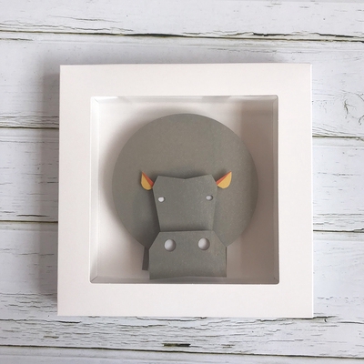DIY Paper Art Frame (Animal Series) | Shopee Malaysia