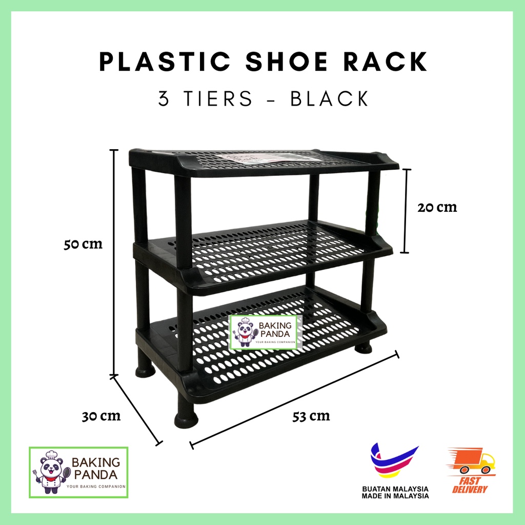 Plastic Shoe Rack / Rak Kasut / Shoes Rack / Plastik Rak Kasut / Shoe ...