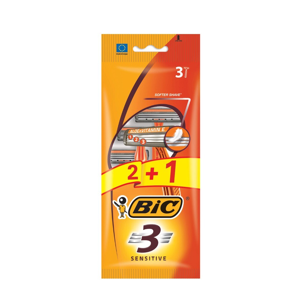 💥BIC 3 Sensitive Men's Disposable Razors💥@ #GoRgeouS# | Shopee Malaysia