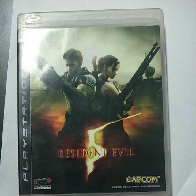 PS3 RESIDENT EVIL 5 (ORIGINAL QUALITY DISC USED EXCELLENT CONDITION ...